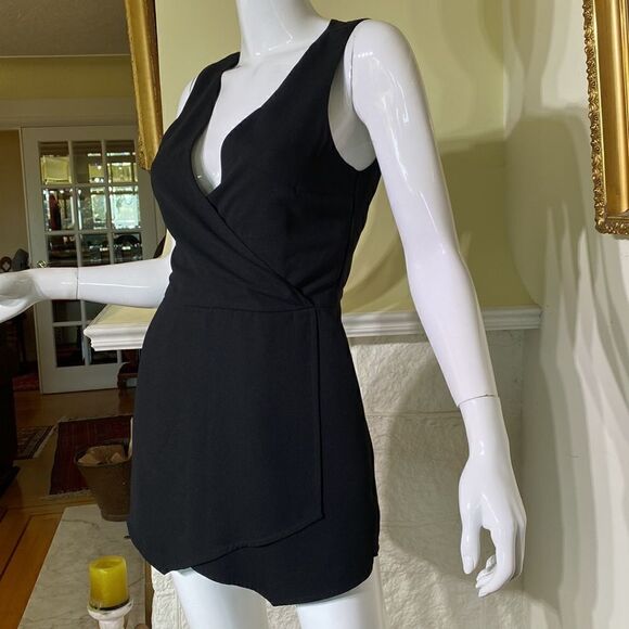 Abercrombie & Fitch Skort Romper Black - Picture 11 of 14